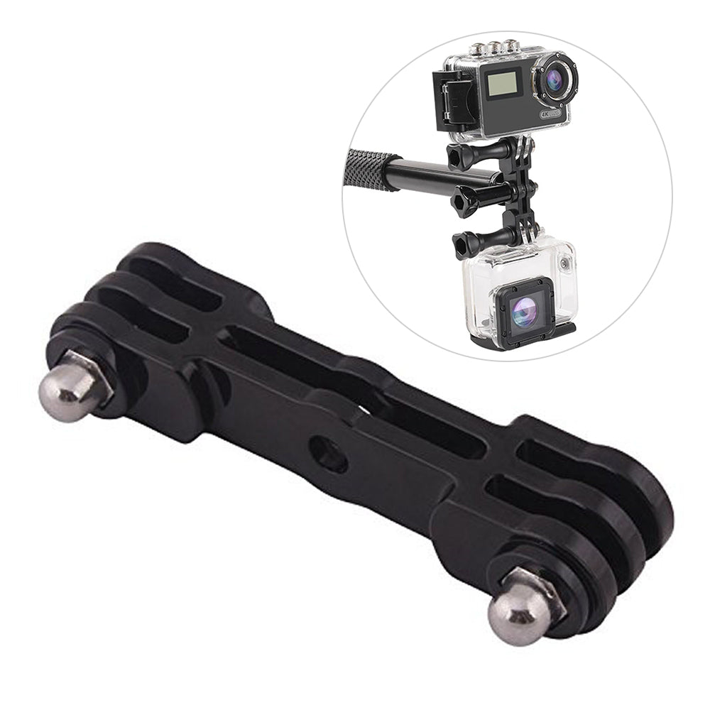 G411 For GoPro Action Camera Double-head Bracket Fill Light Camera Connection Bracket G411 For GoPro Action Camera Double-head Bracket Fill Light Camera Connection Bracket